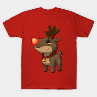 Rudolf the red nosed reindeer! T-Shirt